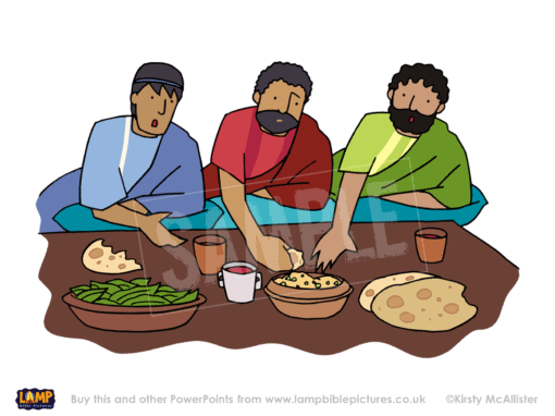 A Bible story PowerPoint presentation: Last supper