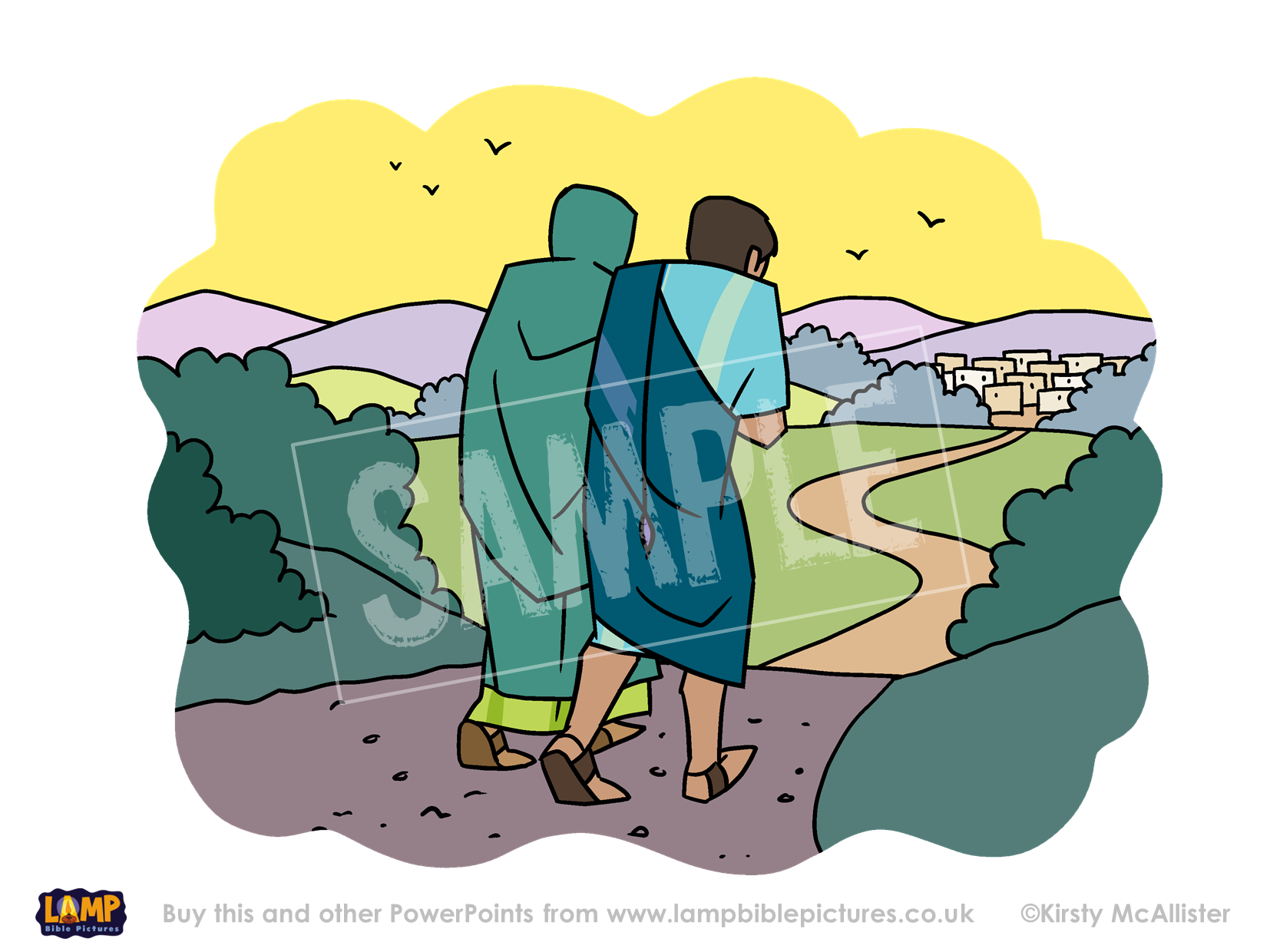 Bible PowerPoint for children - Road to Emmaus