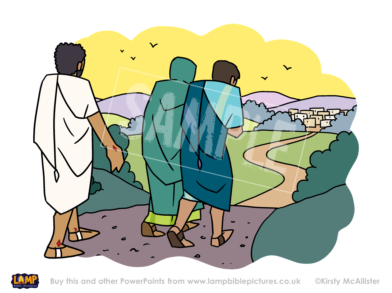 Bible PowerPoint for children - Road to Emmaus