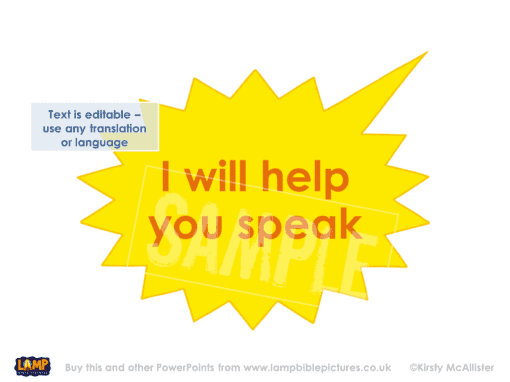 I will help you speak