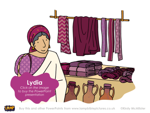 A Bible story PowerPoint presentation about Lydia
