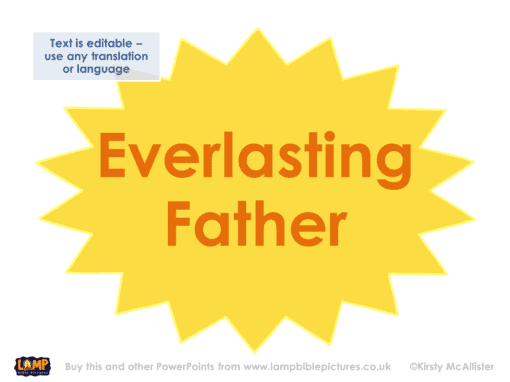 His name shall be called Everlasting Father