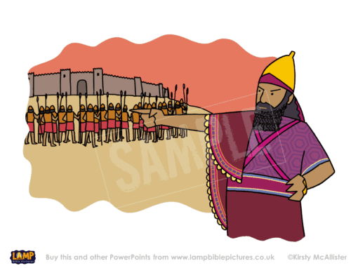 Nebuchadnezzar besieges Jerusalem