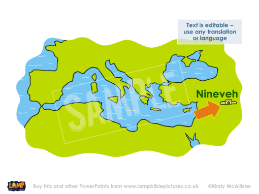 Map: Nineveh
