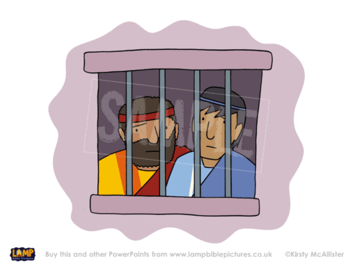 In prison