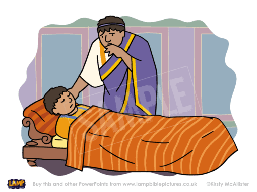 The son is ill at Capernaum