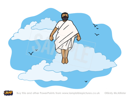 A Bible story PowerPoint presentation: Jesus' ascension