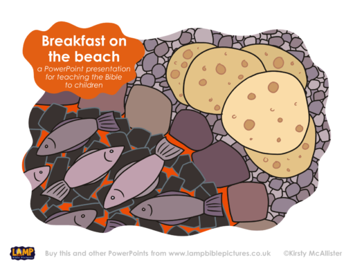 A Bible story PowerPoint presentation: Breakfast on the beach