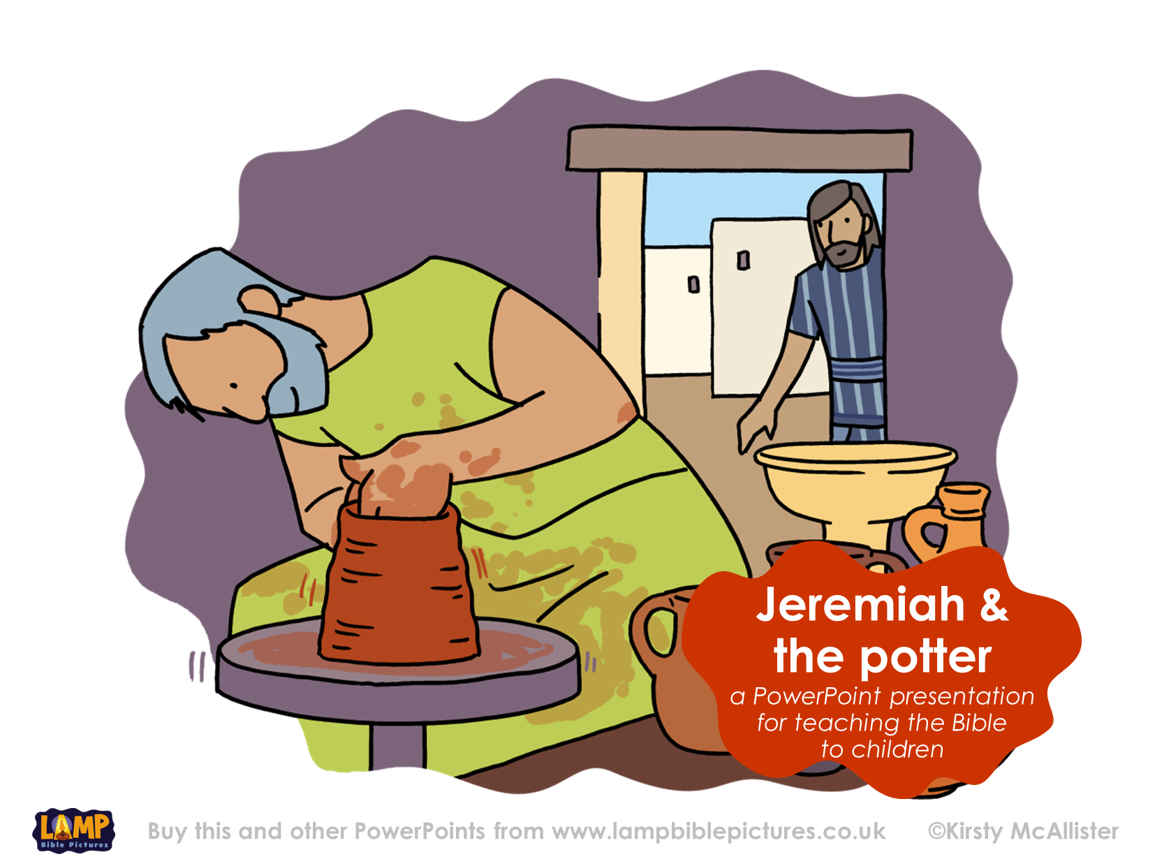 Jeremiah & The Potter - Lamp Bible Pictures