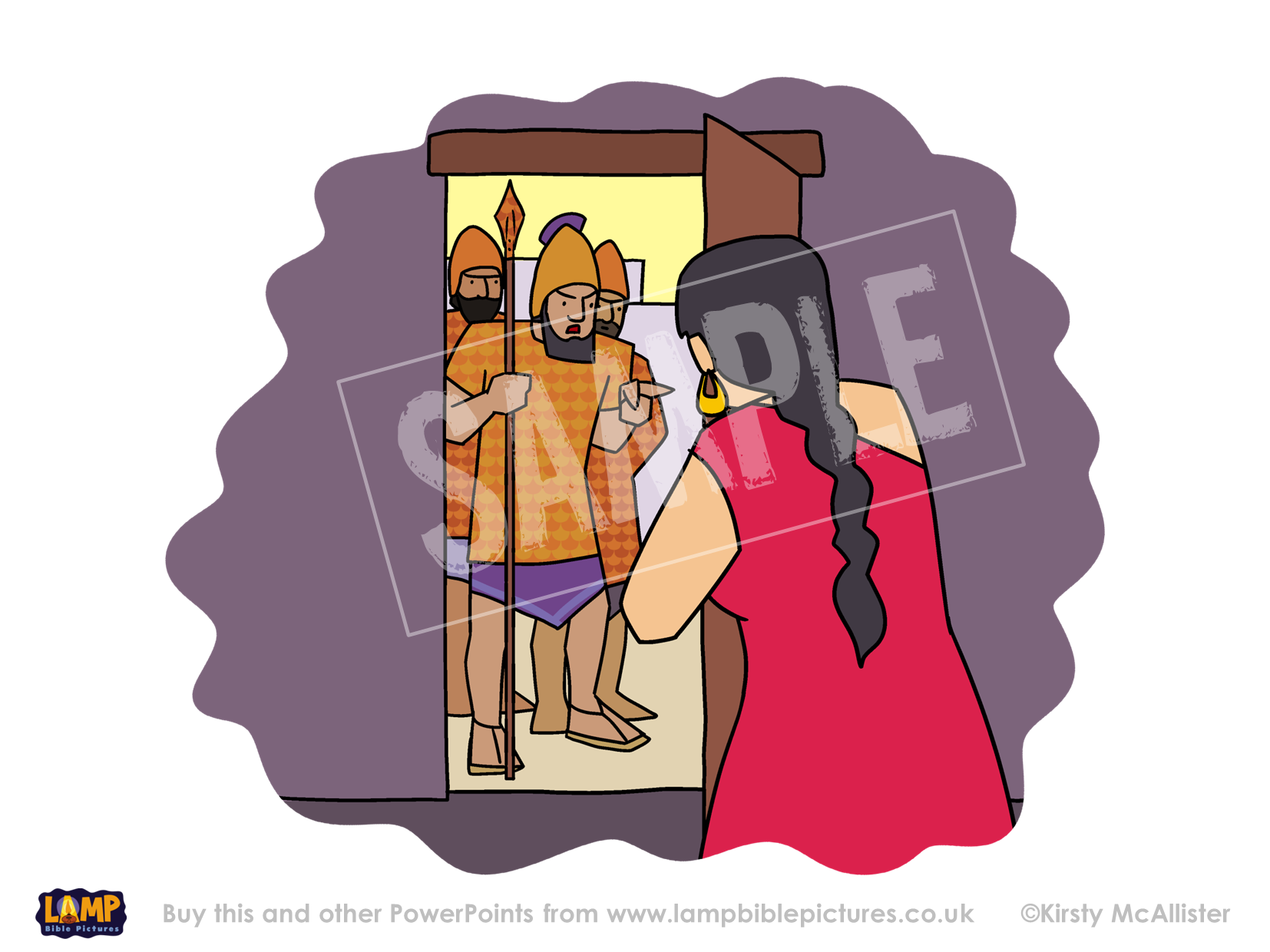 Bible PowerPoint for children - Rahab